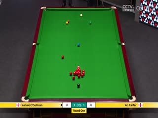 24-25赛季斯诺克世锦赛第一轮 罗尼·奥沙利文5-4阿里·卡特（第一阶段） 20250423